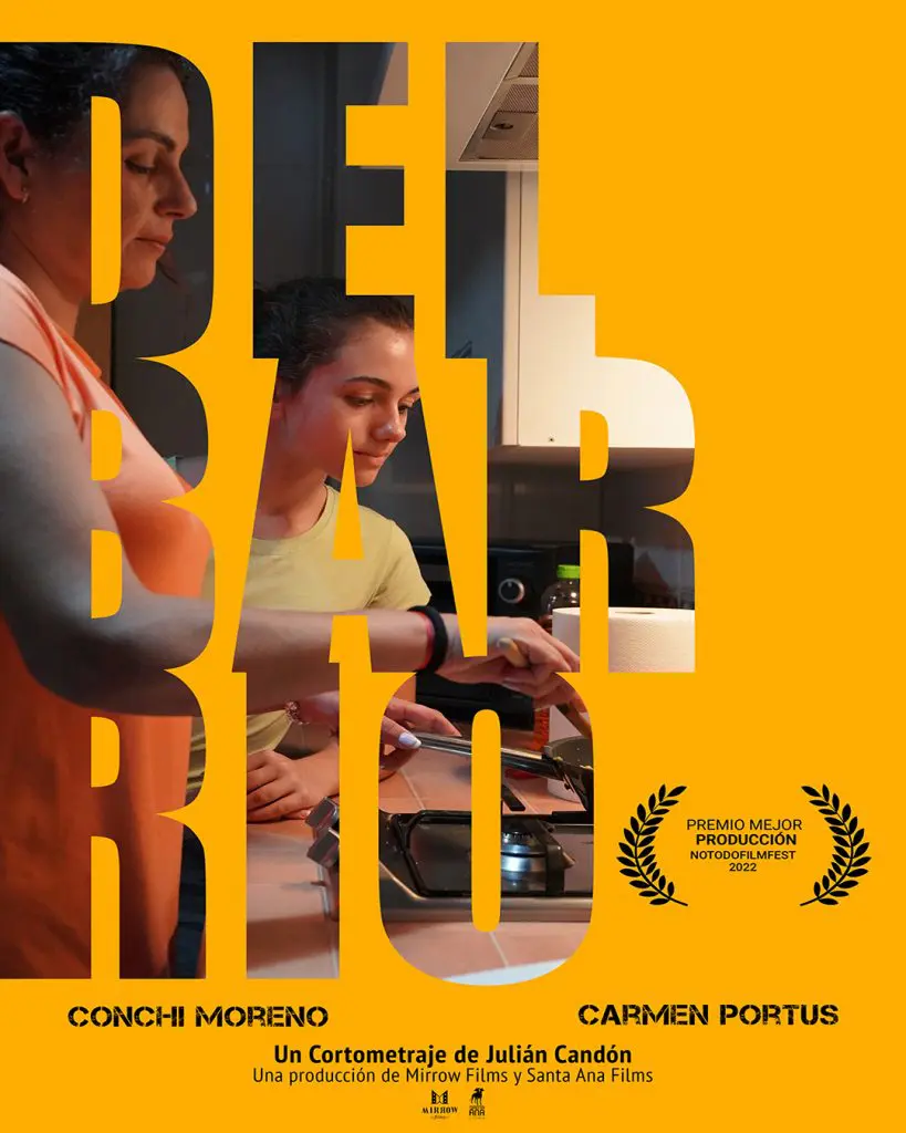 Santa Ana Films - Premio Notodofilmfest - DEL BARRIO premiado redes laurel negro