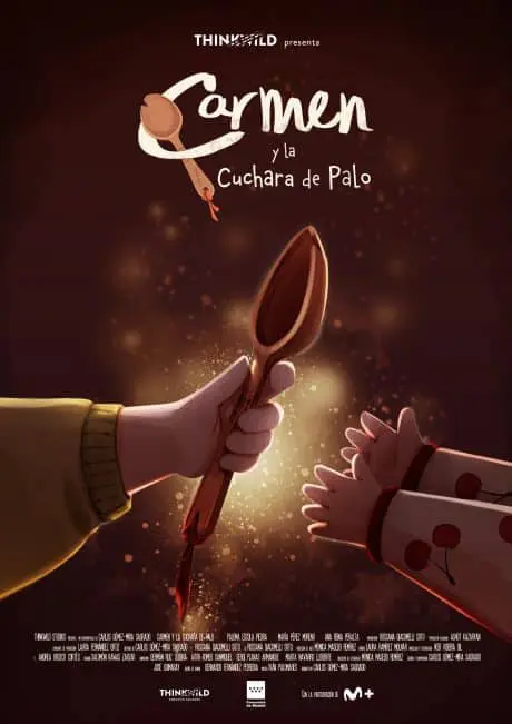 Santa Ana Films - Programacion Mañana Más Corta 2026 - POSTER CARMEN Y LA CUCHARA DE PALO 460x651 1 Carmen y la cuchara de palo